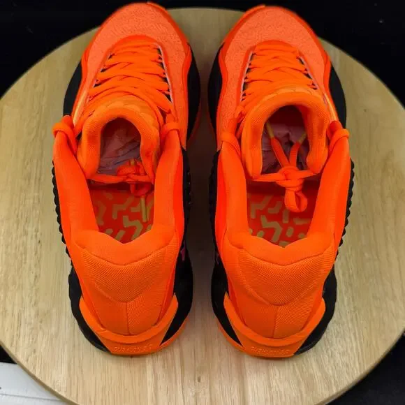 Nike Giannis Freak 7 Men's Size 11 Orange Black Basketball Shoes HF3450 800 - Picture 8 of 10